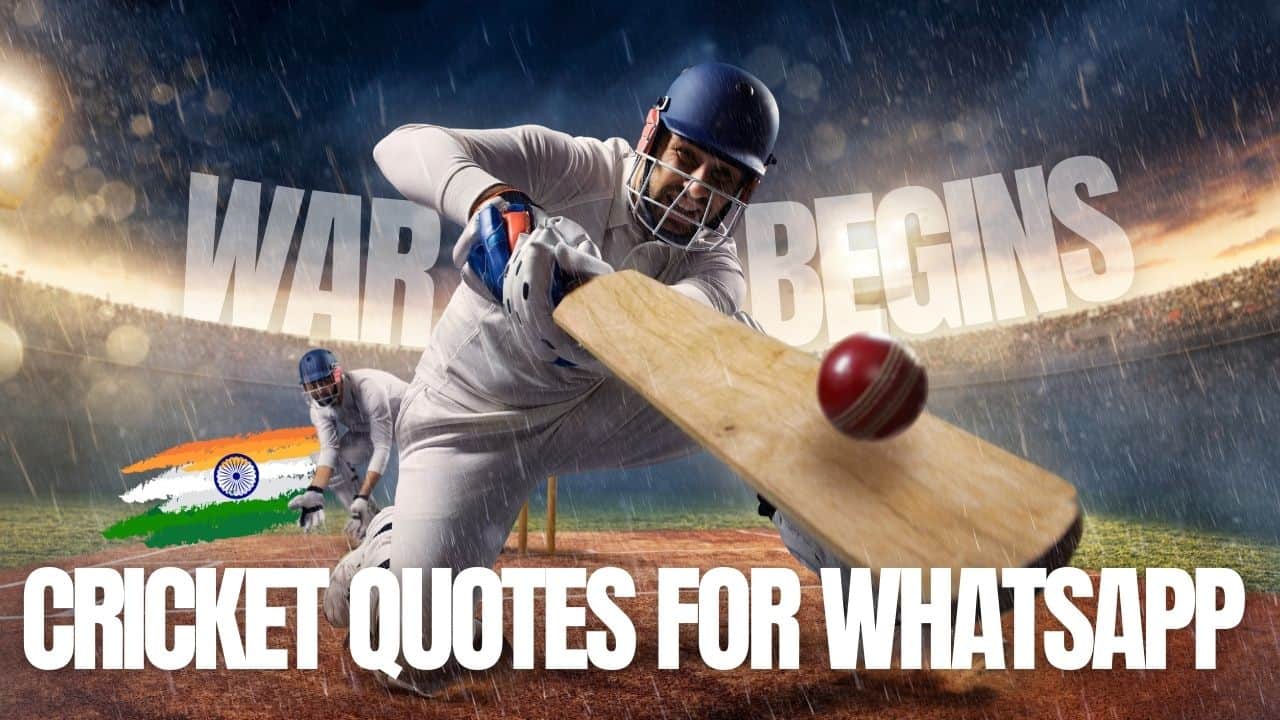 Cricket Quotes for WhatsApp