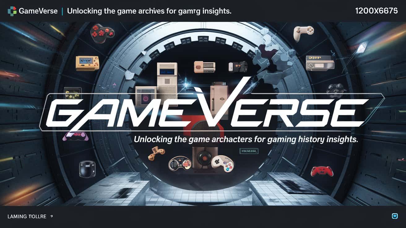 Gameverse: Unlocking the Game Archives for Gaming History Insights