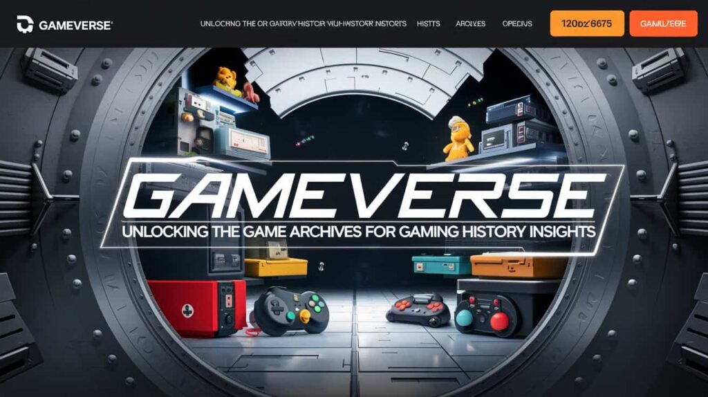 Gameverse: Unlocking the Game Archives for Gaming History Insights