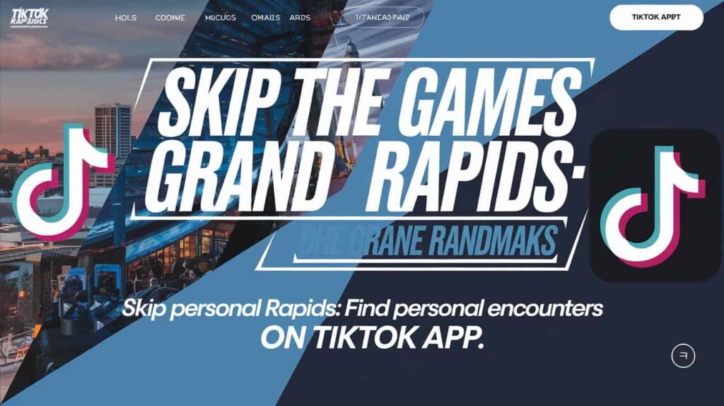 Skip the Games Grand Rapids: Find Personal Encounters on TikTok App