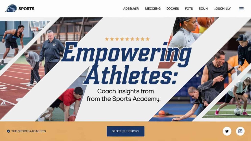 Empowering Athletes: Coach Insights from the Sports Academy