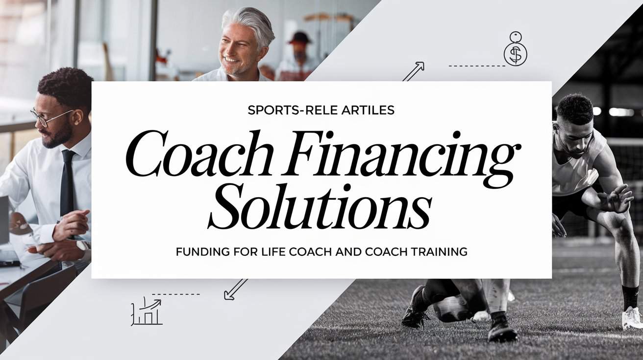 Funding for Life Coach and Coach Training