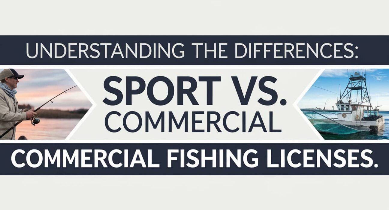 Understanding the Differences: Sport vs. Commercial Fishing Licenses