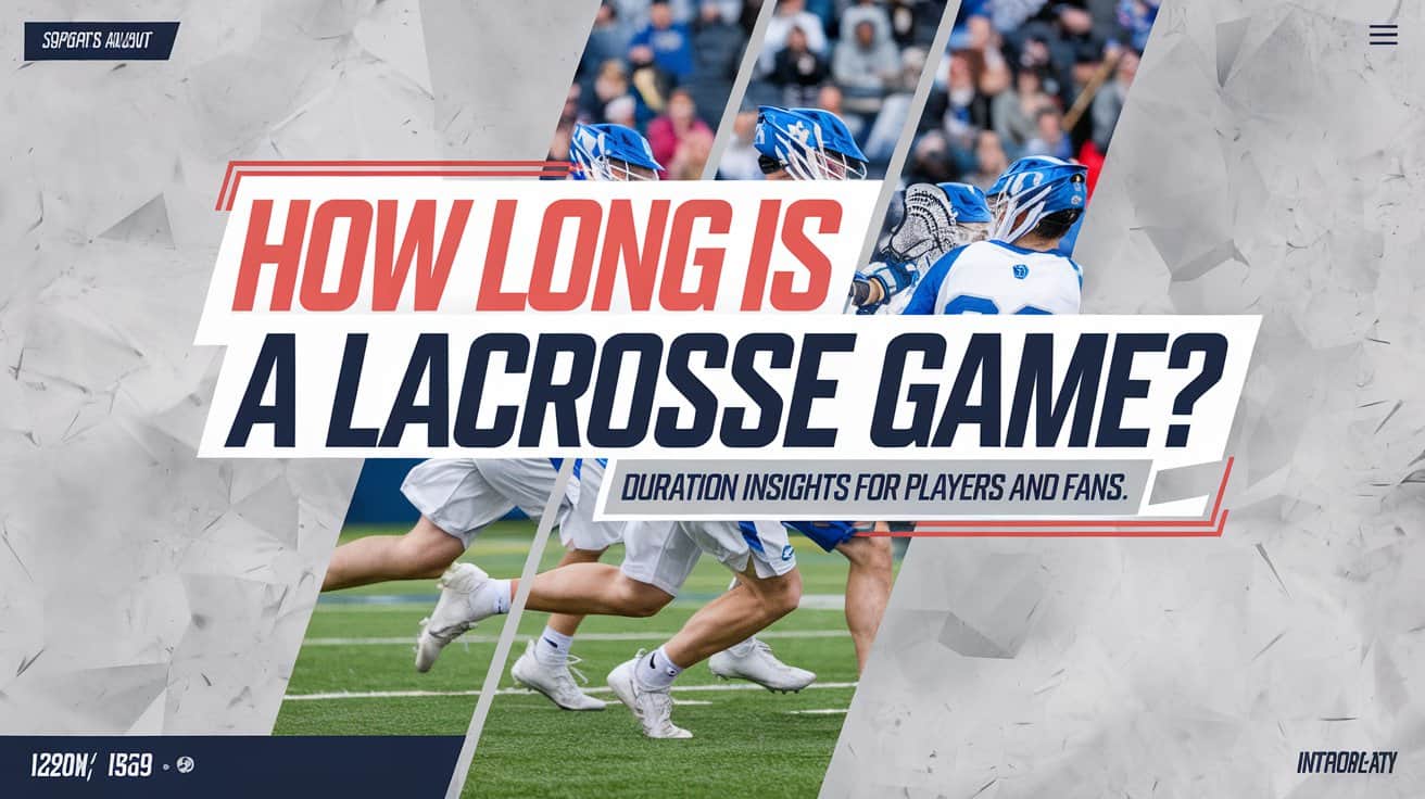 How Long is a Lacrosse Game? Duration Insights for Players and Fans